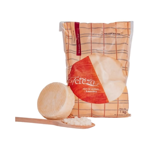 Pão de Queijo Congelado - Terezza Alimentos - 50 Pacotes de 1Kg | Edocampo